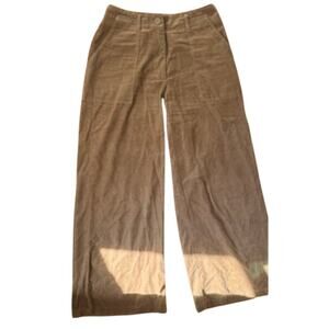Max Studio Brown Corduroy Pants Lightweight Size 4